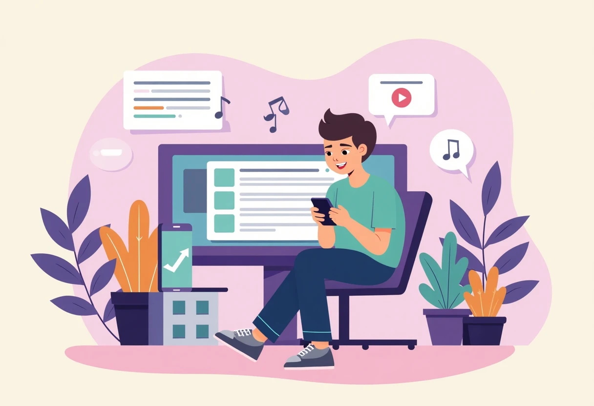 Creating music on a smartphone